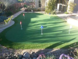 Artificial Grass Golf Putting Green Contractor, Synthetic Lawn Putting Greens Installation North Las Vegas NV